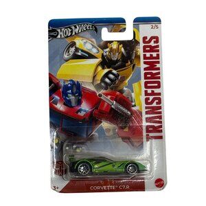 Hot Wheels Transformers Corvette C7.R Die-Cast Car